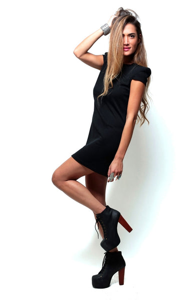 Sergeant Dress -Black