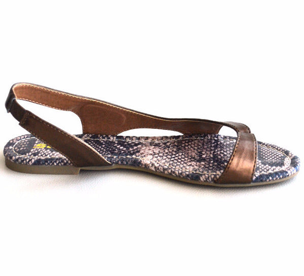 Gladys Bronze Sandals