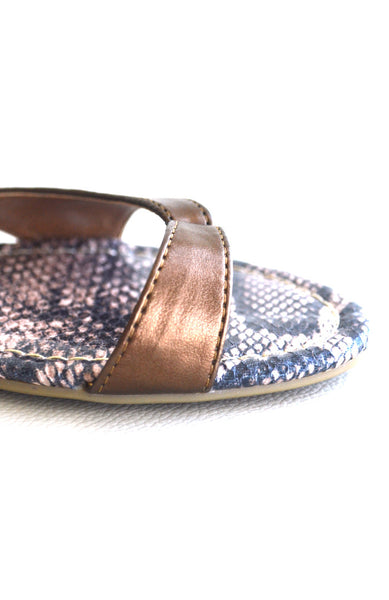 Gladys Bronze Sandals