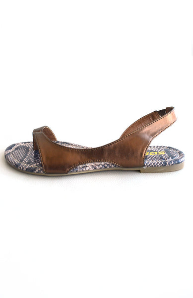 Gladys Bronze Sandals