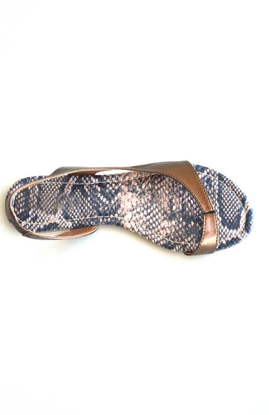 Gladys Bronze Sandals