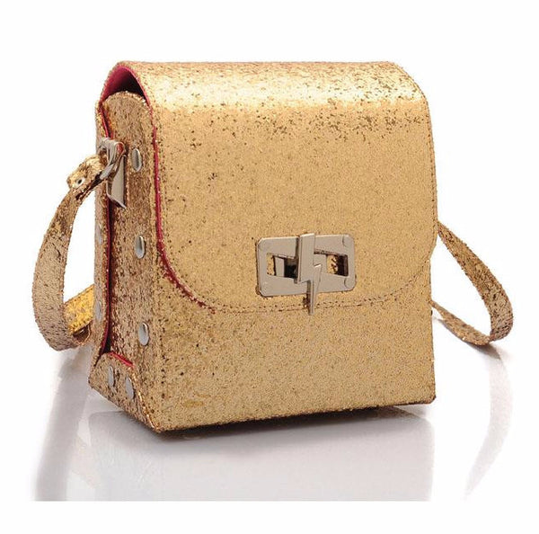 Bronze Glitter Bag