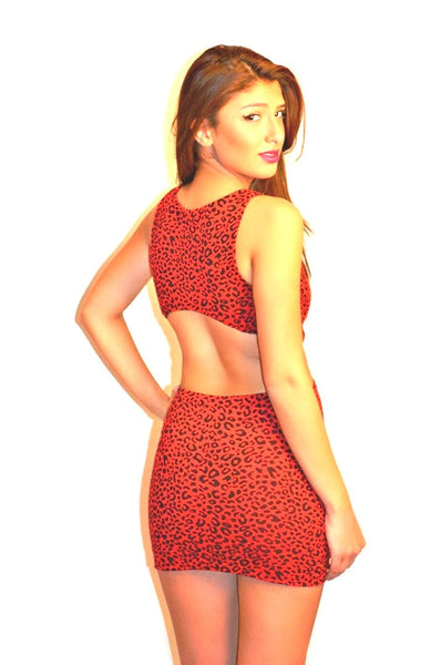 Into The Wild Dress - Red