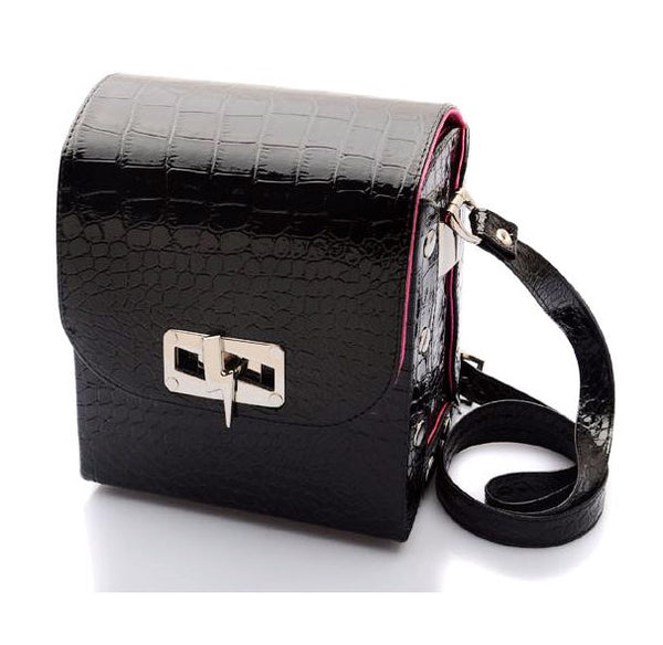 Black Croco Bag
