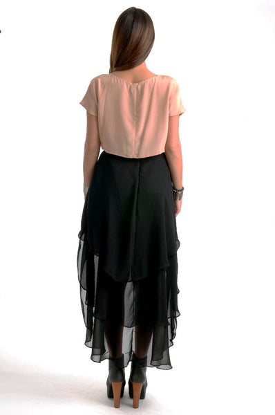 Silky Way Top - Nude