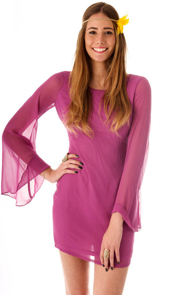 Yasmin Flare Web Dress