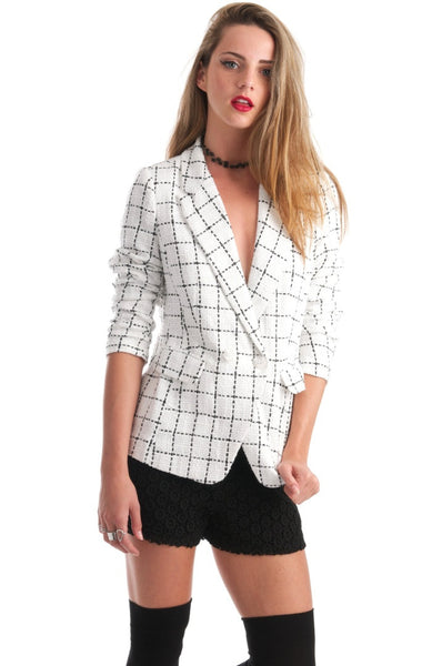 Most Tweeded White Blazer Jacket