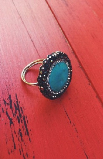 Cosmic Blue Ring