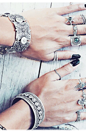 Silver Ottoman Bracelet