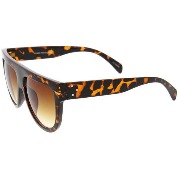 Sandra Oversized FlatTop Sunglasses - 3 colors