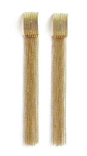 Long Way Tassel Earrings