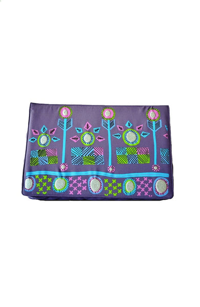 Lavender Retro Clutch