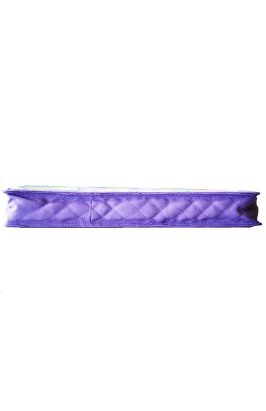 Lavender Retro Clutch