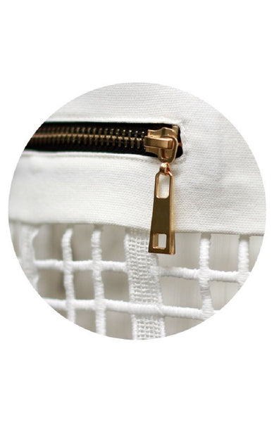 Zip Cage Top