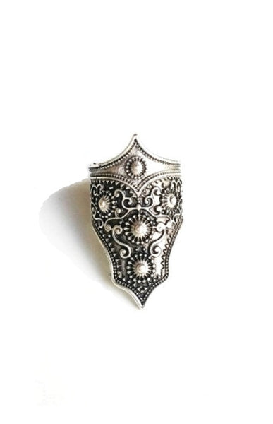 Silver Armor Ring