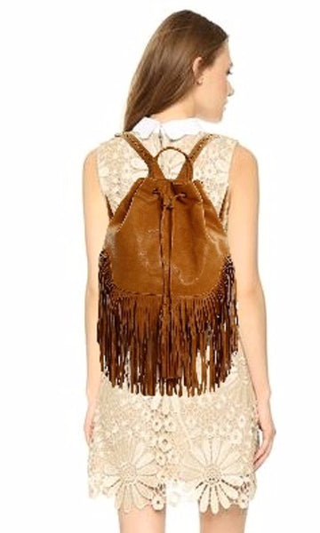 Sara Vegan Backpack - Tan