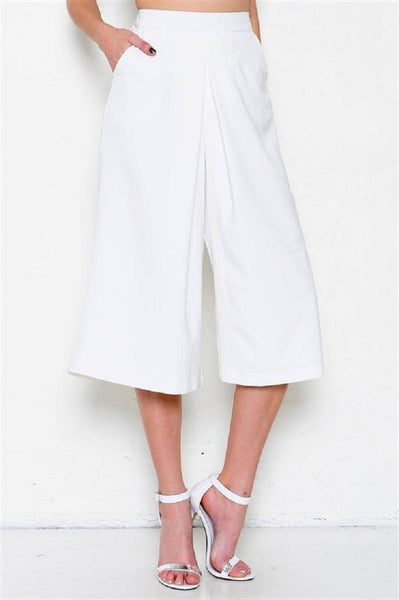 Hamptons White Culottes