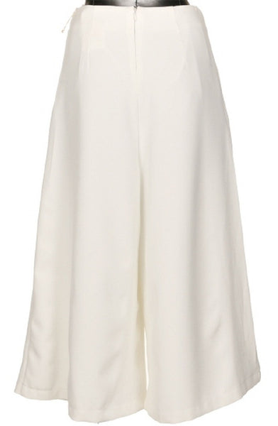Hamptons White Culottes
